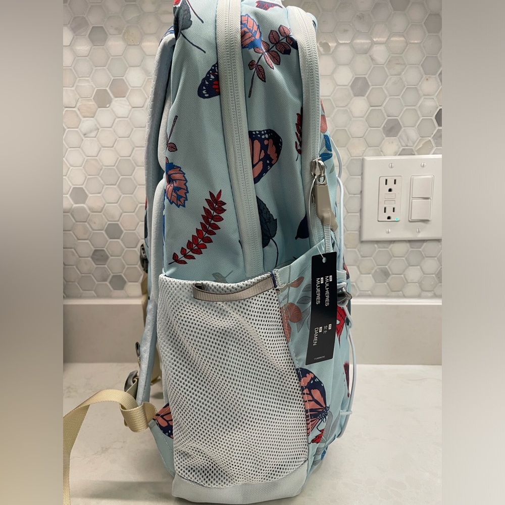The North Face Jester Backpack with Butterfly Design NWT - Picture 6 of 12
